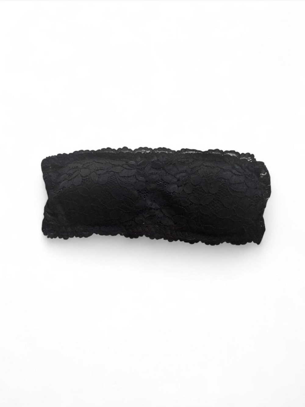 3 / $30 💘 y2k black lace bandeau